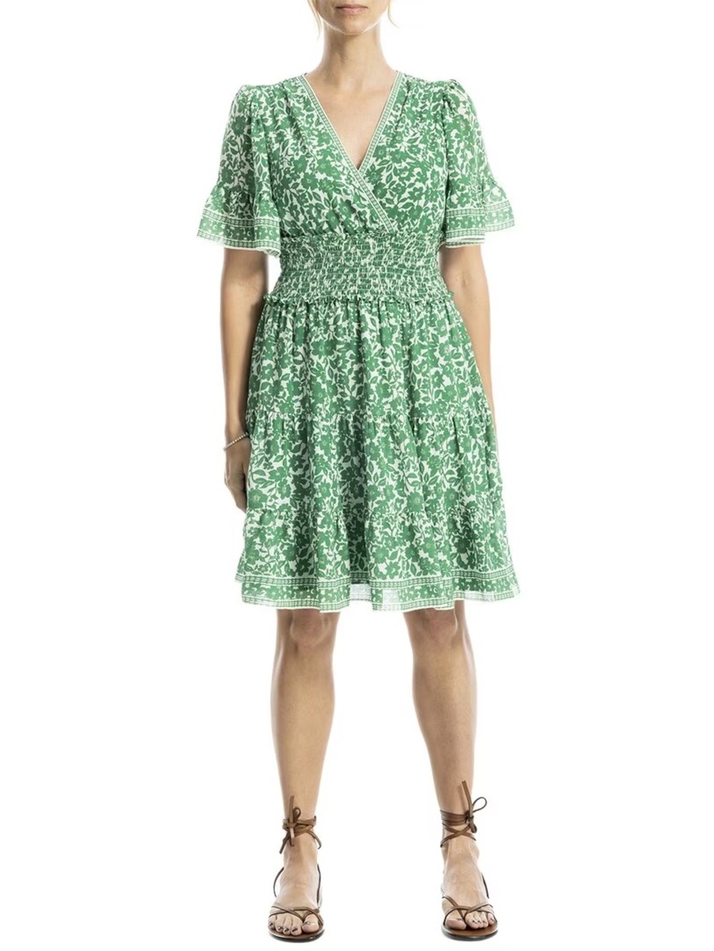Max Studio Green Mini Dress